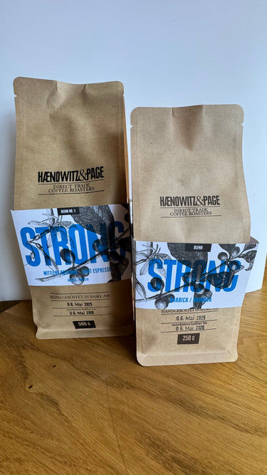 HAENOWITZ&PAGE Strong - Café Creme/Espresso - Kaffeebohnen